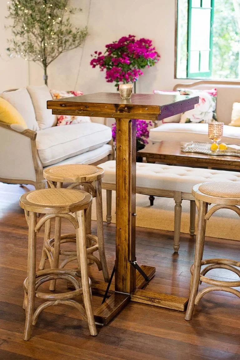 Timber Dry Bars Adorn Event Hire