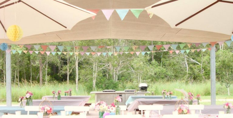 Pastel Linen Bunting