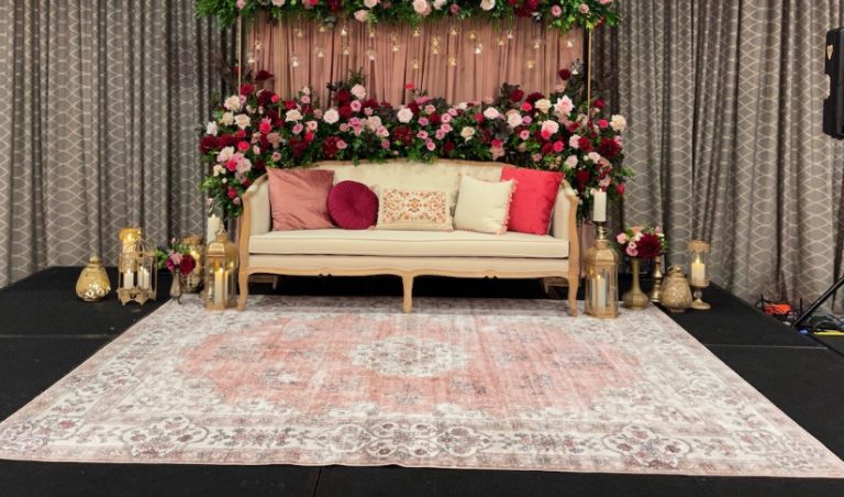 Persian Peach Large Area Rug