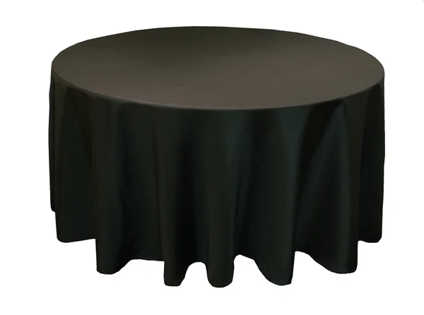 Black Tableclothround108inch