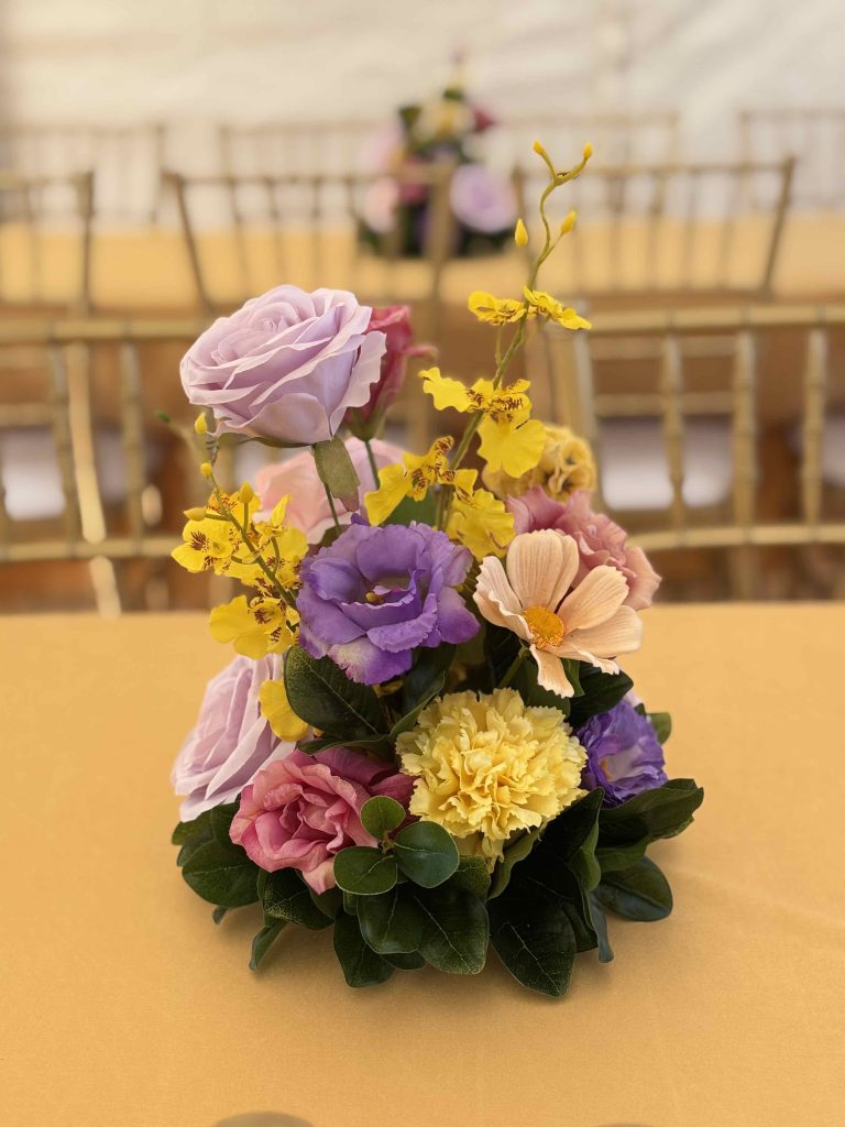 Small Round Floral Arrangements to Hire Brisbane