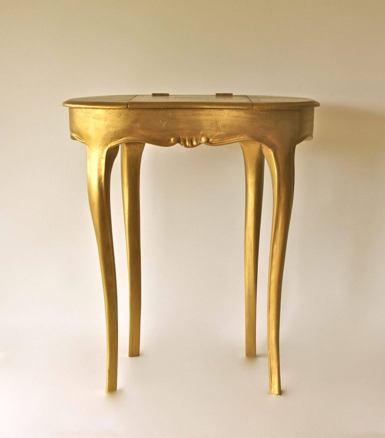Antique Gold Table